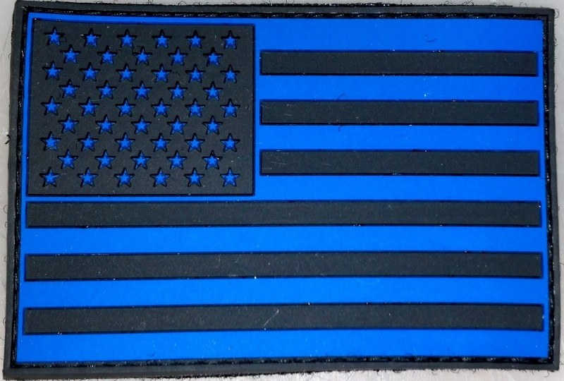 US Flag Reflective Patch