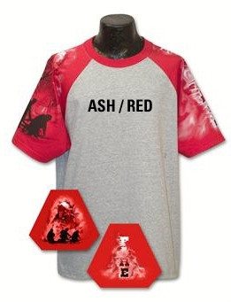 Red store fire shirt