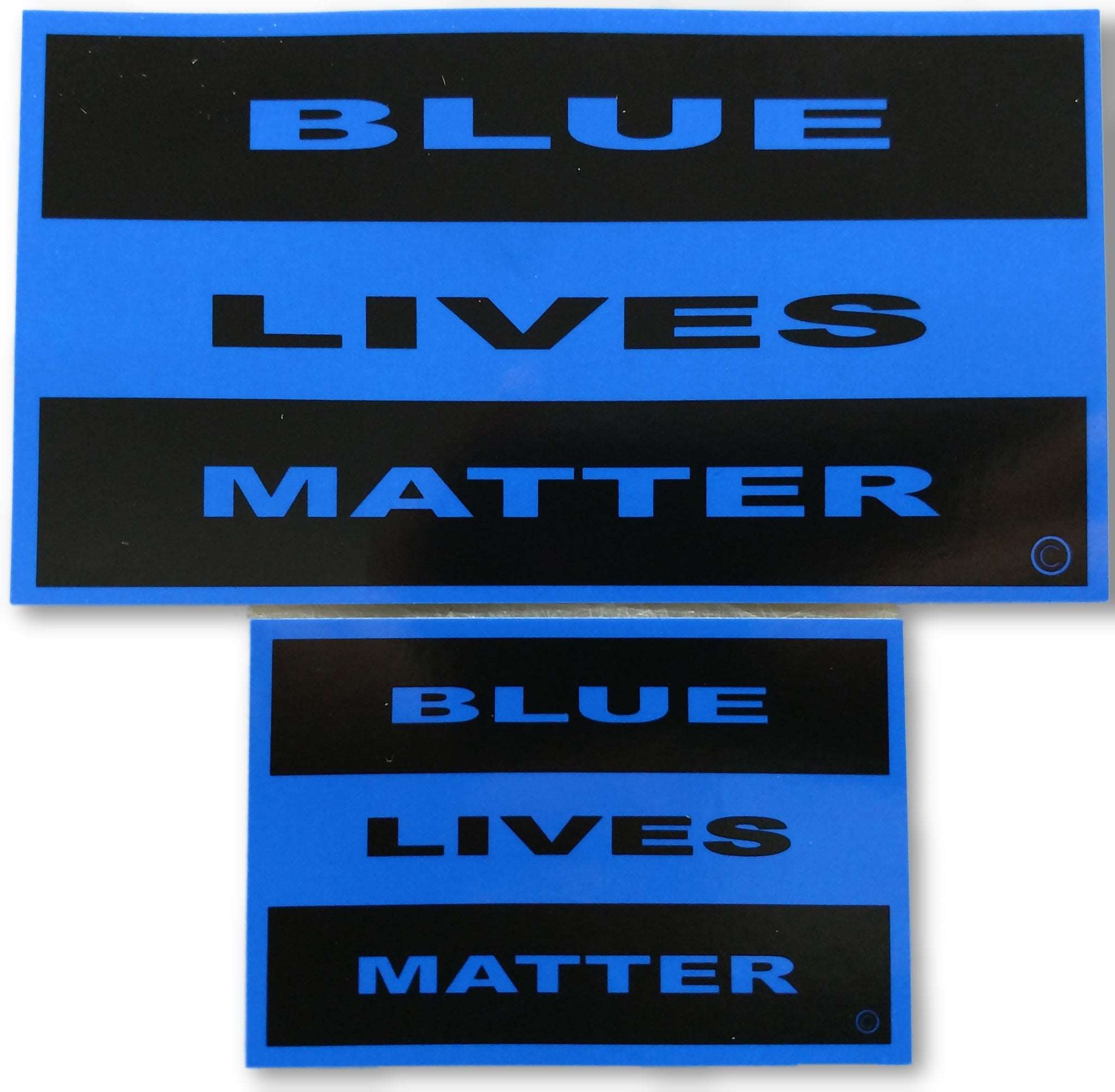 Blue Lives Matter Reflective Decal – FrontLine Designs, LLC